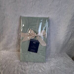 Pier 1 Sage Green Pillow Sham Cotton Blend New In Package 26 x 26